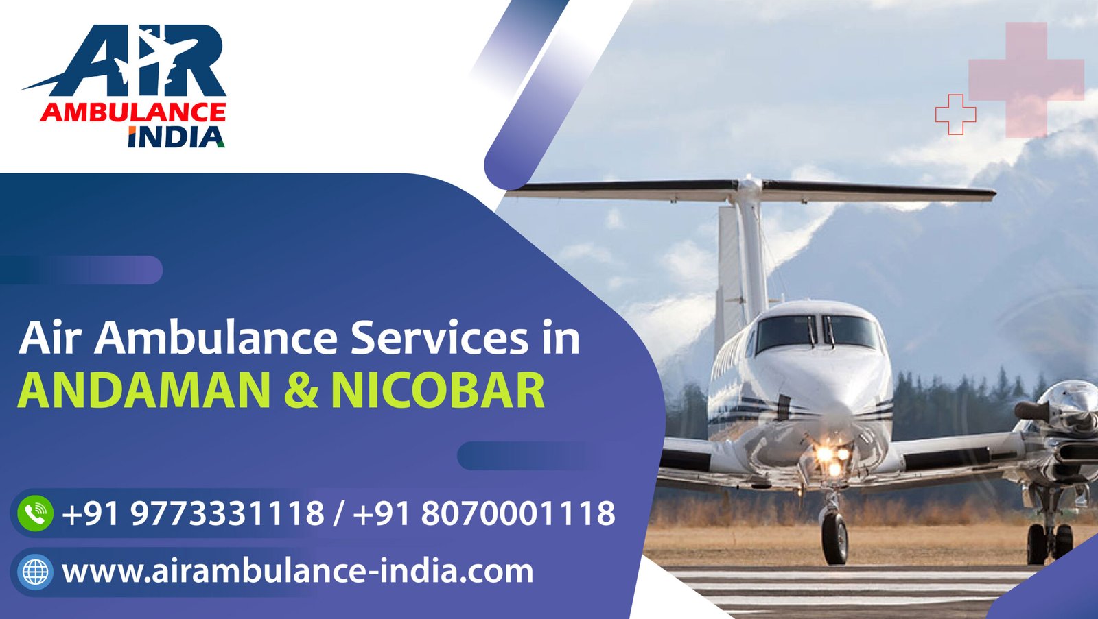 Air Ambulance Services in Andaman and Nicobar