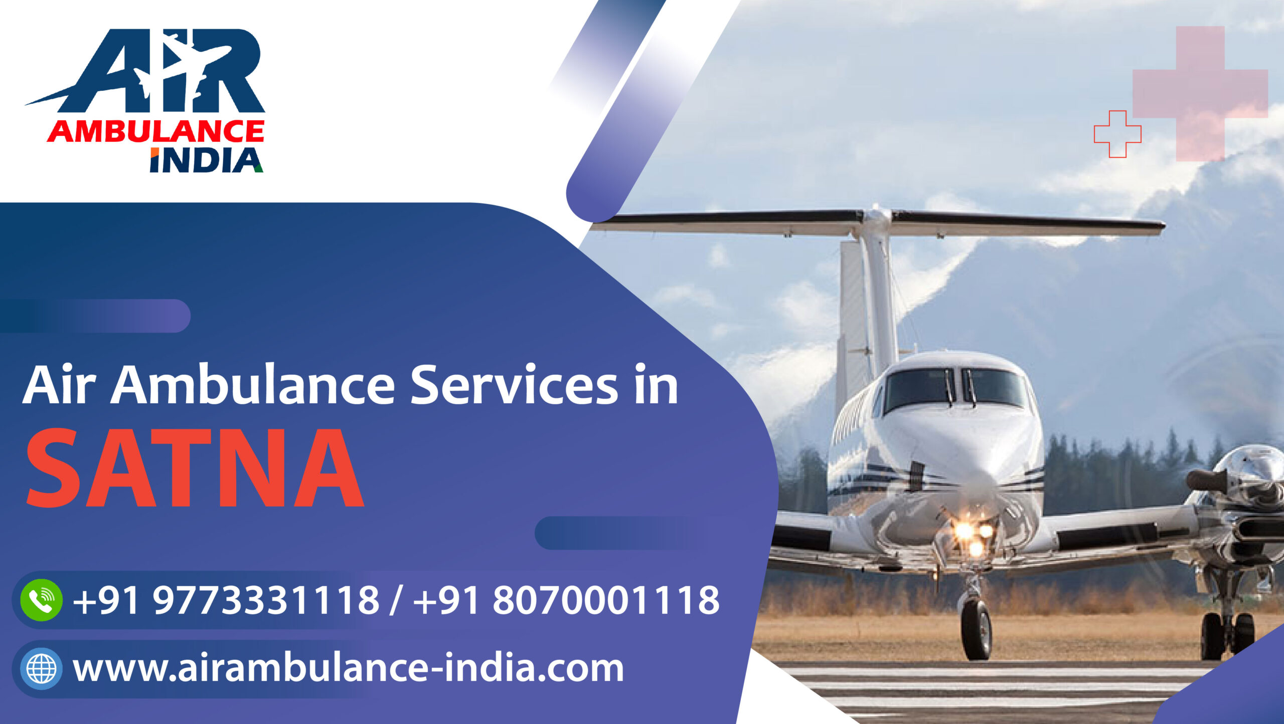 Air Ambulance Services in Satna