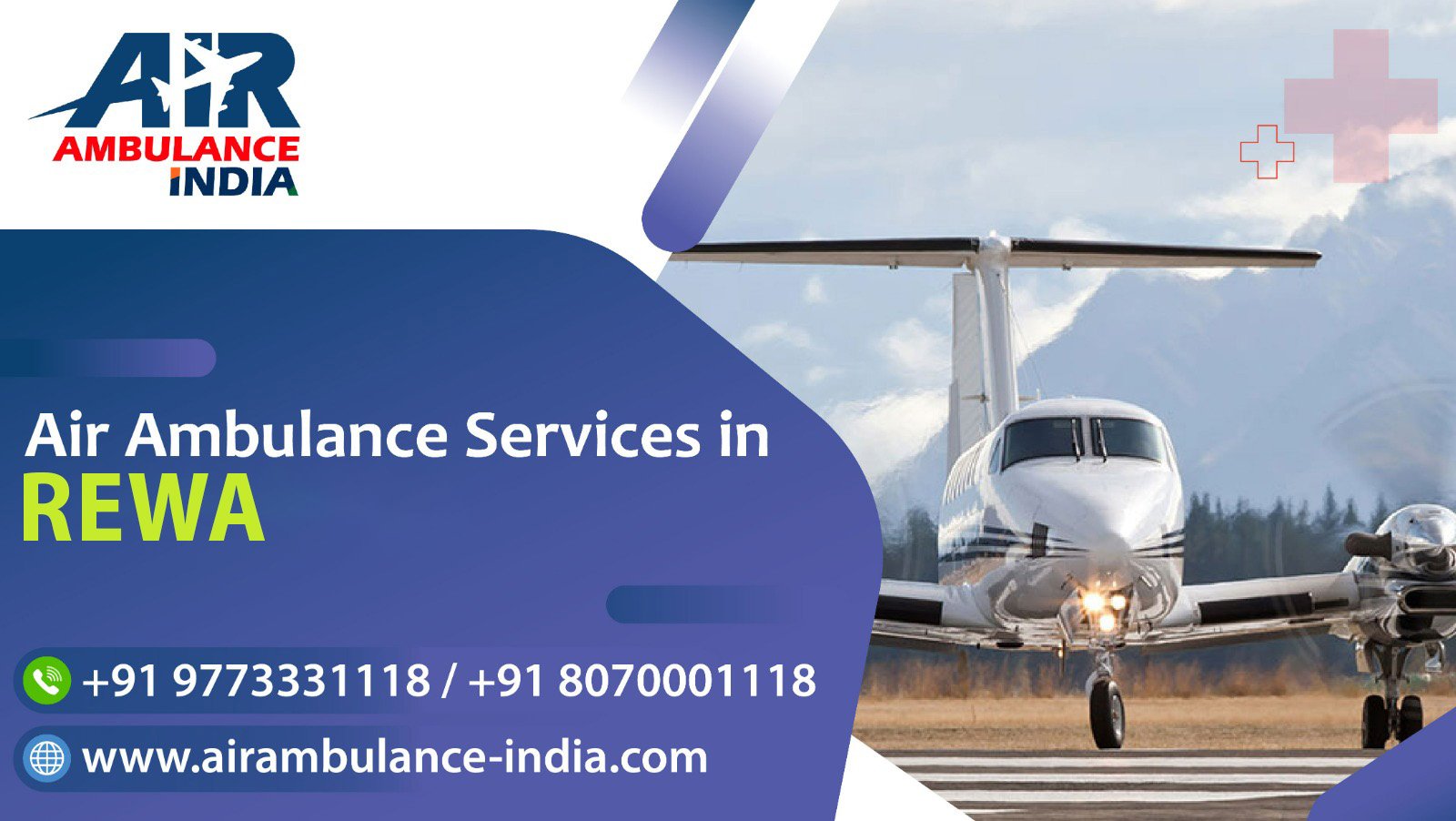 Air Ambulance Services in Rewa