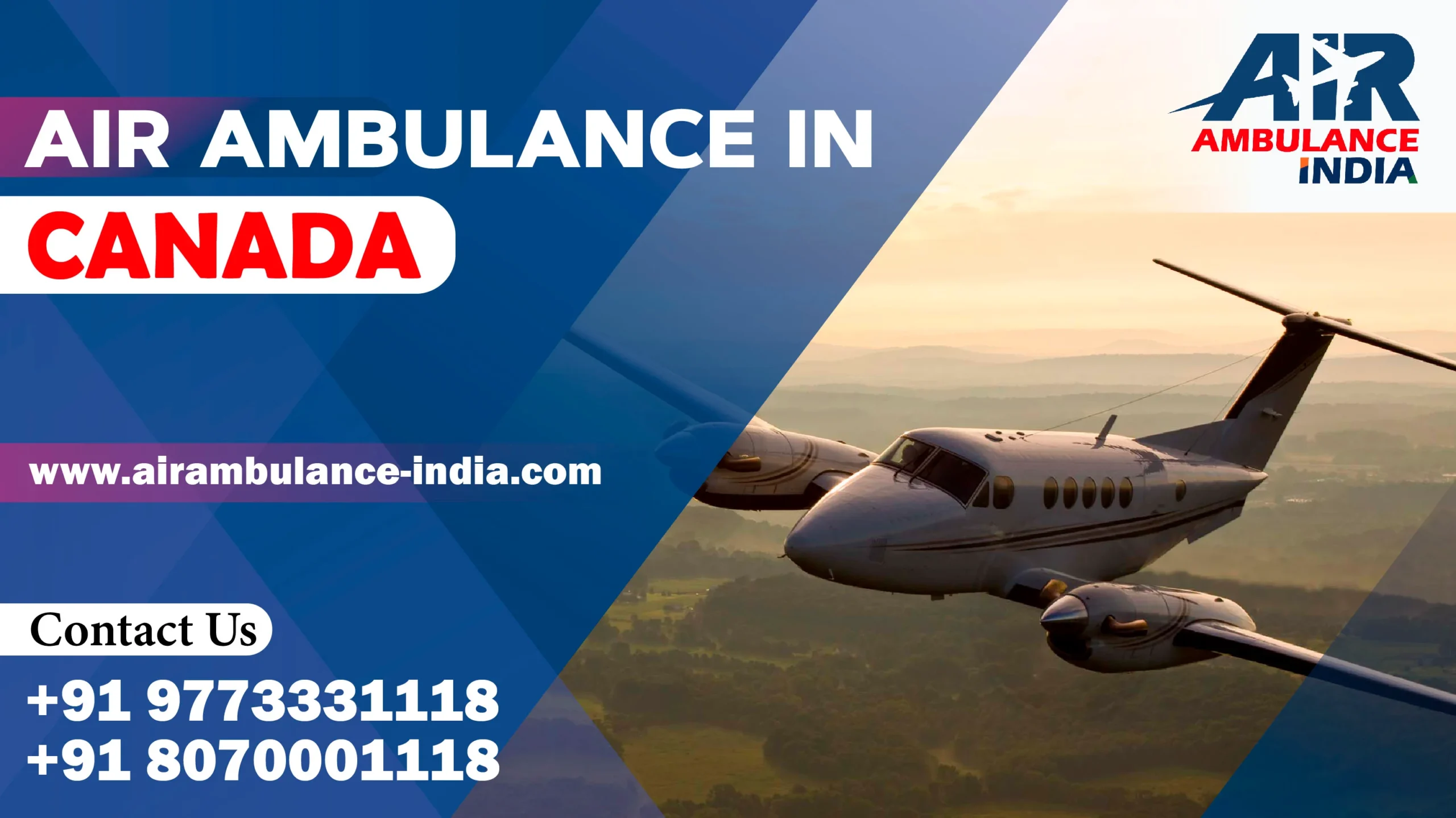 Air ambulance services in Canada