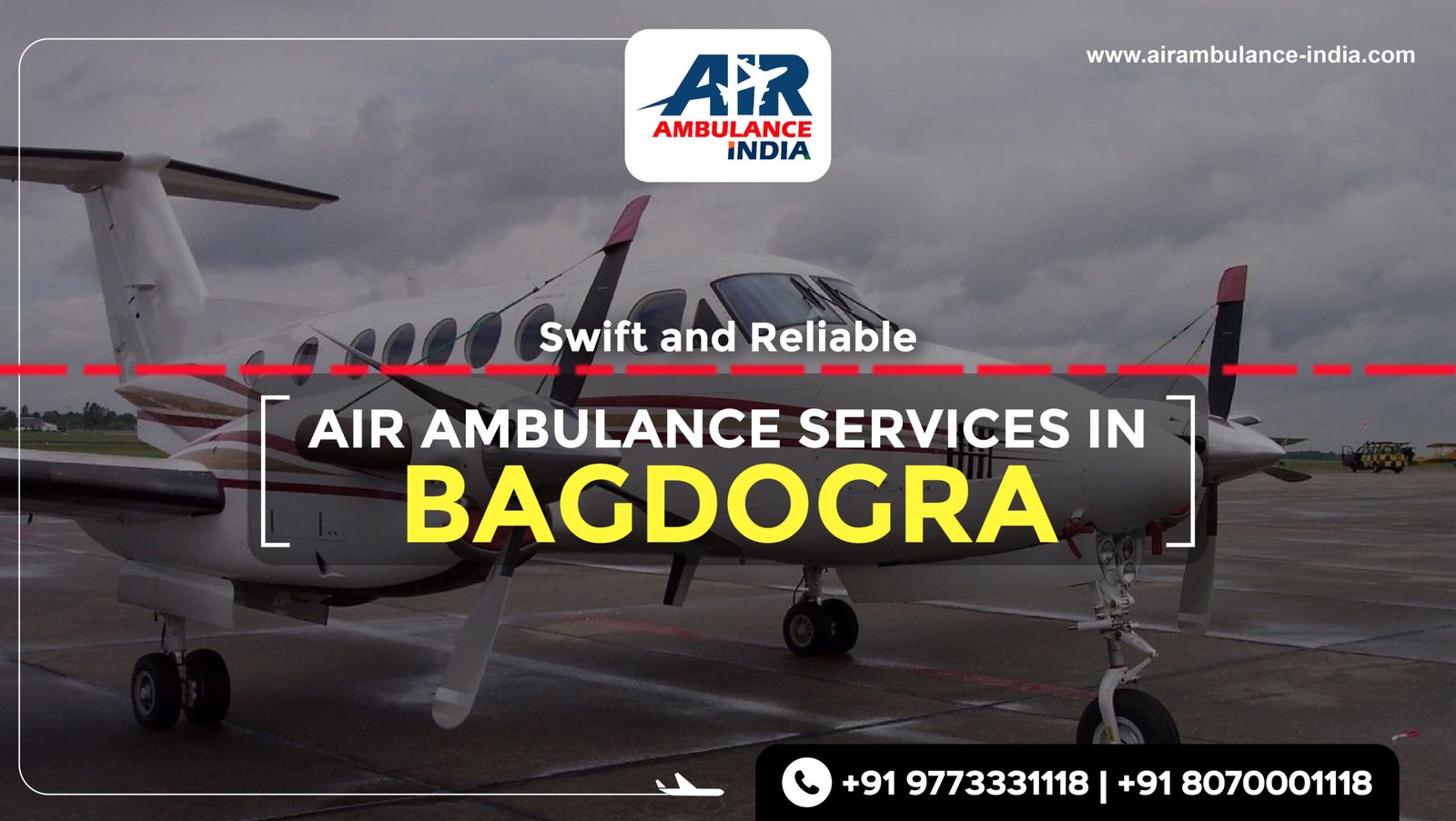 Swift and Reliable: Air Ambulance Services in Bagdogra for Emergency Medical Transportation